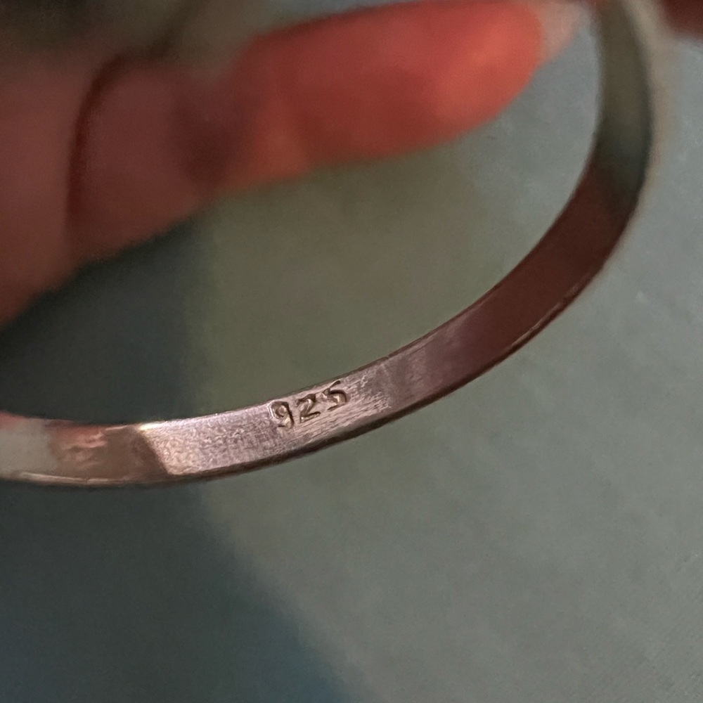 Turquoise 925 silver ring - Picture 6 of 6